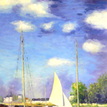 Red Boats at Argenteuil - Claude Monet - part 5